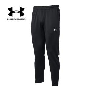 アンダーアーマー UNDER ARMOUR チーム ジャージー パンツ 1385323 001 ブラック メンズ レディース トレーニングウェア ロングパンツ ジャージ 長ズボン｜esports