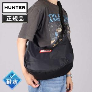 ハンター HUNTER ナイロン ミディ ホーボー UBS3601KBM BLK ブラック