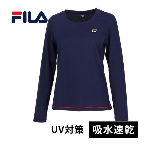 フィラ FILA ロングスリーブシャツ VL2849 20 フィラネイビー レディース テニスウェア...