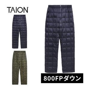 タイオン TAION ベーシック ダウンパンツ TAION-131RS メンズ ボトムス 長ズボン レギュラーシルエット アウトドアウェア ルームウェア 普段着 部屋着 防寒
