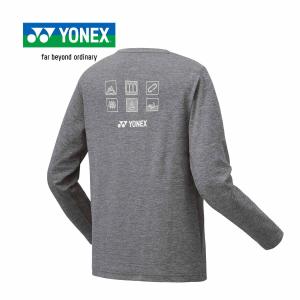 YONEX（ヨネックス） ロングスリーブTシャツ 16721 010 グレー