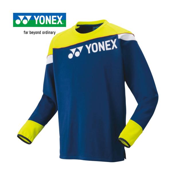 ヨネックス YONEX ライトトレーナー 31055J 512 サファイアネイビー キッズ 長袖トッ...