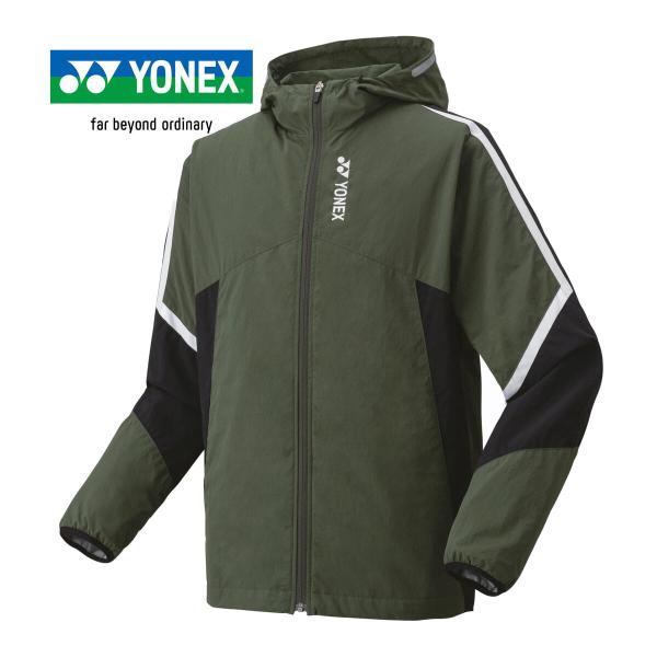 ヨネックス YONEX 裏地付ウィンドウォーマーパーカー 70098 328 ダークオリーブ メンズ...