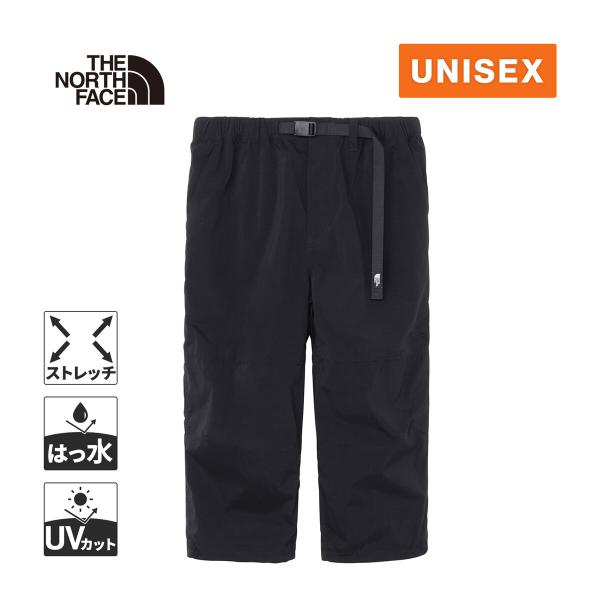 ザ・ノース・フェイス トリップクロップドパンツ NB32551 K ブラック メンズ レディース 2...