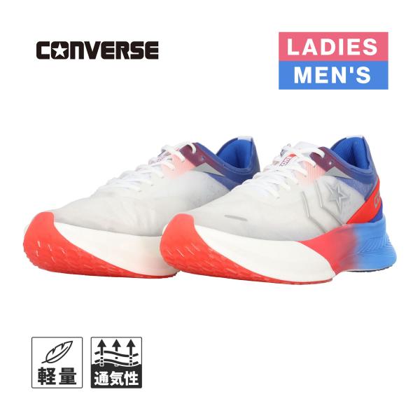 コンバース CONVERSE コンズ ランリボルヴ 33600020 ホワイト/レッド/ブルー メン...