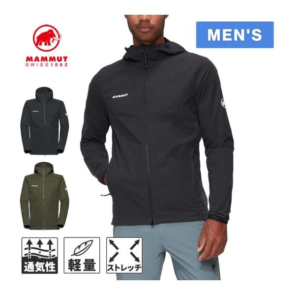 マムート MAMMUT グラナイト ソフトシェル フーデッド ジャケット アジアンフィット 1011...