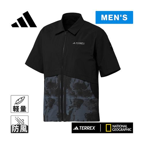 アディダス adidas ナショナル ジオグラフィック WIND.RDY半袖シャツ KST76 JD...