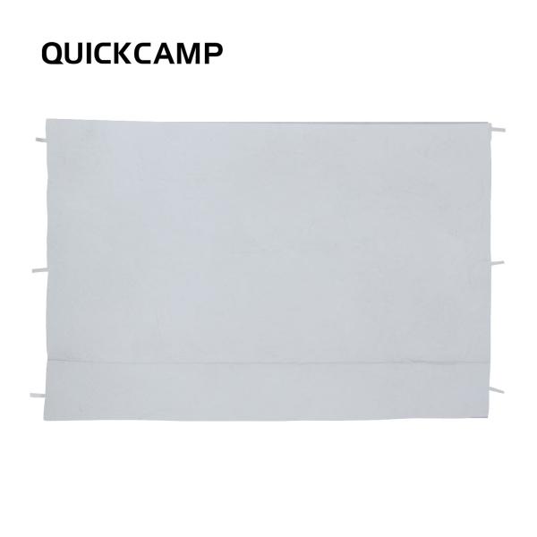 クイックキャンプ QUICKCAMP マルシェタープサイドフラップ QC-MT250_side ホワ...