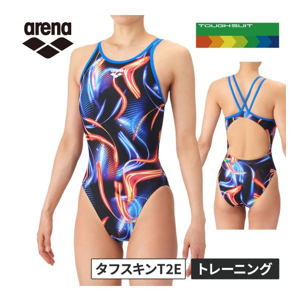 アリーナ arena トレーニングワンピース AS6SWM34L BKOR ブラック×オレンジ レデ...