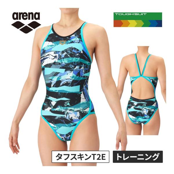 アリーナ arena トレーニングワンピース オープンバック AS6SWM32L BKGR ブラック...