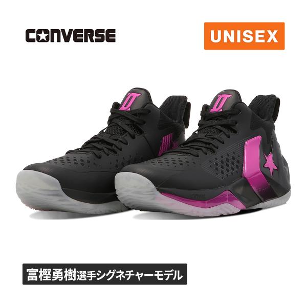 コンバース CONVERSE コンズ アンアベレージ MID 33500571 ブラック/ピンク メ...