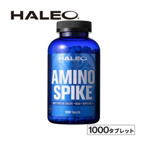 ハレオ HALEO アミノスパイク 1000タブレット 06-00240 アミノ酸サプリメント 筋力系 プロテイン タブレット ホエイプロテイン EAA BCAA 必須アミノ酸｜esports