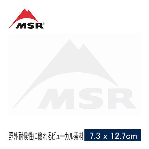 エムエスアール MSR 転写ステッカー 36908 ホワイト カッティングステッカー ロゴマーク転写...