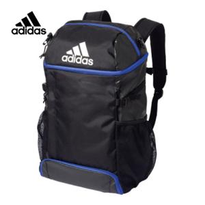 アディダス adidas ボール用デイパック ADP31 BKB ブラック/ブルー バックパック リュックサック ボールバッグ 鞄 サッカー｜esports