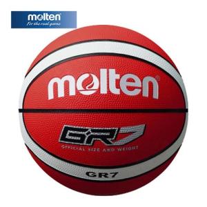 モルテン molten GR7 RW レッド×ホワイト メンズ 中学生以上のゴム バスケットボール｜esports