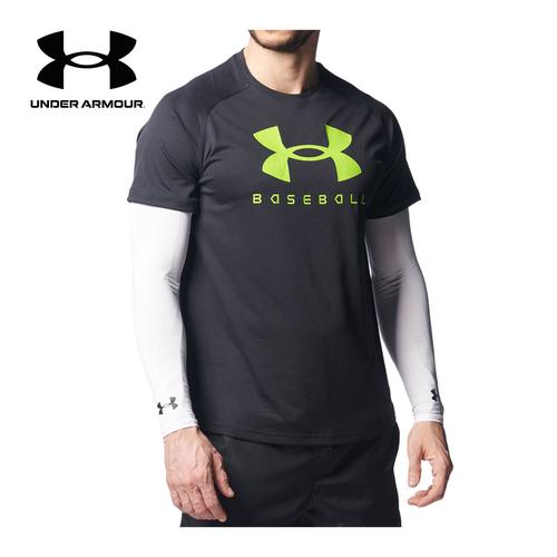 アンダーアーマー UNDER ARMOUR ヒートギア アームスリーブ 1313490 100 ホワ...