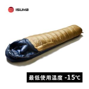 イスカ ISUKA エア ドライト 670 151614 タン マミー型シュラフ 寝袋 シュラフ 寝具 キャンプ アウトドア -15℃ 送料無料｜esports