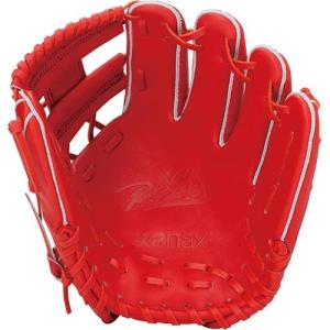 ザナックス （Xanax） 高校野球対応 軟式グラブ ザナパワー ディープRオレンジ 右投げ用 サイズ6 BRG6320 DR20 ベースボール グローブ 部活 練習の商品画像