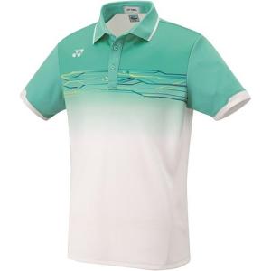 ヨネックス （YONEX） メンズ テニス ポロシャツ （フィットスタイル） ホワイト/ミント 10257 551 テニスウェア バドミントンウェア スポーツウェアの商品画像