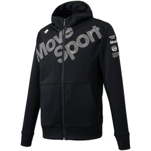 デサント DESCENTE スウェット フルジップパーカー DMMQJF24 BK ブラック desotani トレーニングウェア スポーツウェア ジム 長袖 メンズ