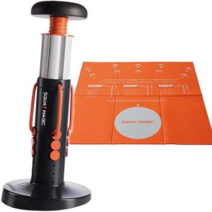 ショップジャパン（Shop Japan） トレーニング器具 スクワットマジック ＆ マット セット ...