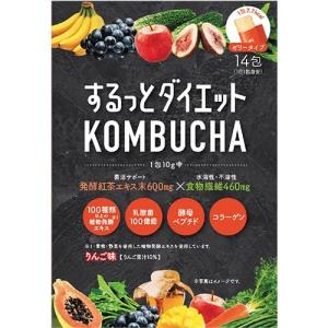 リブ・ラボラトリーズ するっとダイエットKOMBUCH ゼリータイプ14包 0812-3359 コンブチャ 発酵食品 食物繊維 サプリメント トレーニング 筋トレ｜esports