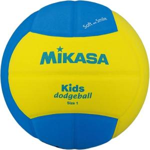 ミカサ MIKASA スマイルドッジボール 1号  SD10 YBL 黄/青