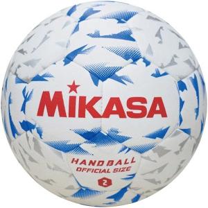 ミカサ MIKASA ハンドボール 新規格ハンド2号 検定球 松脂レス HB240B W キッズ 2号球 中学生中学校 ボール｜esports