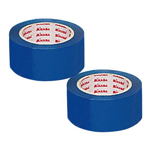 ミカサ MIKASA ラインテープ 50mm 伸びないタイプ PP-500 BL 青 テープ