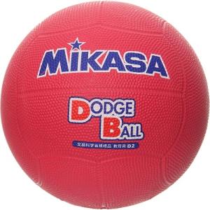 ミカサ MIKASA 教育用ドッジボール2号 D2 R レッド ドッヂボール