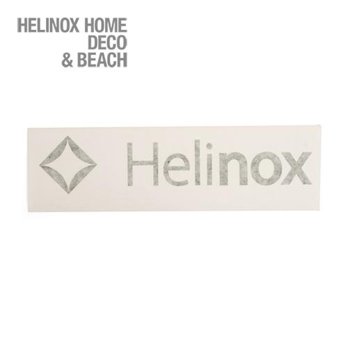 ヘリノックス Helinox ロゴステッカー 19759015001007 ブラック ロゴシール デ...