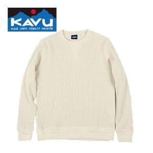 カブー KAVU メンズ マービンズクルーシャツ Marvin’s Crew ホワイト 19820127010 19820127 アウトドアウェア カジュアル 長袖 アパレル