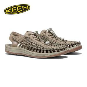 キーン KEEN ユニーク 1025169 ティンバーウルフ/プラザトープ メンズ サンダルでおでかけ 正規品 サンダル フェス アウトドア カジュアル キャンプ｜esports