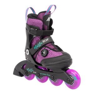 ケーツー ジュニア インラインスケート マリー ボア MARLEE BOA パープル/ブルー I220200601 女の子 子供 ローラースケート