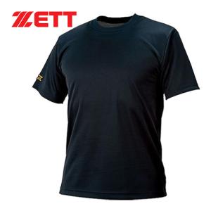 ゼット ZETT ベースボールTシャツ BOT630 1900 ブラック メンズ 半袖 ウェア 練習着 野球ウェア 練習用シャツ｜esports