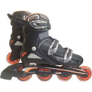東方興産 TOHO インラインスケート CA-9000 F オレンジ メンズ レディース ワンタッチサイズ調整付 ローラースケート