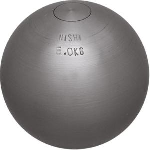 ニシスポーツ NISHI 砲丸 練習用 5.0kg G1154 陸上競技用 体育