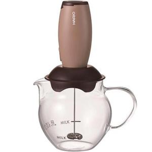 ハリオ（HARIO） キッチン用品 クリーマー・キュート ブラウン CQT-45BR 調理器具 泡だ...