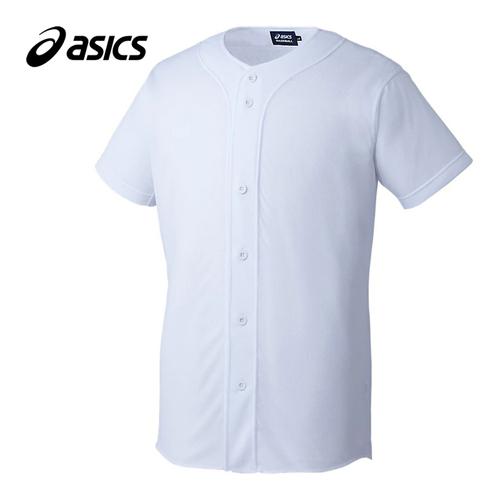 アシックス asics スクールゲームシャツ BAS017 01 ホワイト メンズ 半袖 Tシャツ ...