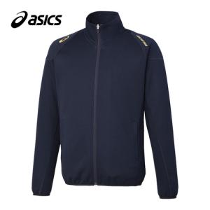 アシックス asics ゴールドステージ ウォームアップシャツ BAW500 5050 ネイビーブルー×ネイビーブルー メンズ レディース 野球 ベースボール ソフトボール｜esports