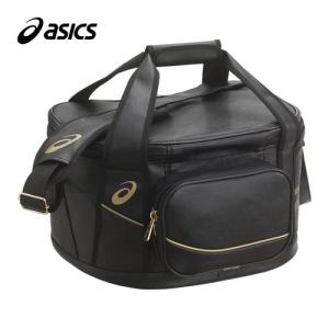 アシックス asics ゴールドステージ ボールケース BEQ160 90 ブラック 野球用品 ボールバッグ 野球｜esports