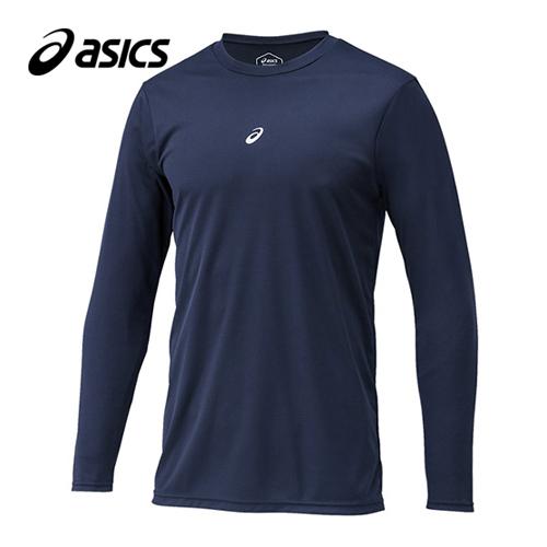 アシックス asics ネオリバイブ アンダーシャツ ミドルフィット 2121A145 400 ネイ...