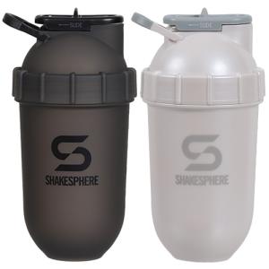 シェイクスフィア ShakeSphere タンブラー オリジナル フロストブラック×ブラックロゴ 700ml ＆ オリジナル パールホワイト 700ml 計2点セット｜esports