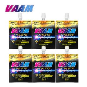 ヴァーム VAAM ヴァームアスリートゼリー パイナップル風味 6本パック 180g/1本 2650008 暑さ対策 ランニング サプリメント アミノ酸 体脂肪 燃焼 スポーツ｜esports