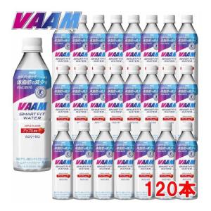 ヴァーム VAAM スマートフィットウォーター 1箱24本入り 500ml×24本 2650010 計5点セット 特定保健用食品 特保 トクホ スポーツドリンク 水分補給 熱中症対策｜esports