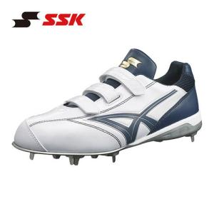 エスエスケイ SSK グローロードTT-VC  SSK-SSF3006 1070 ホワイト×ネイビー メンズ 野球 スパイクシューズ ベースボールシューズ 靴 シューズ｜esports