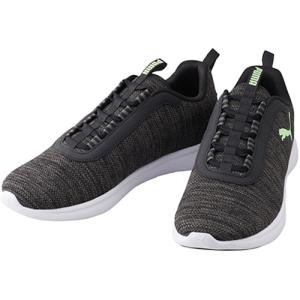 プーマ PUMA SOFTRIDE バイタル キャット 195664 06 ブラック/ライム ランニングシューズ 靴 トレーニング ジョギング メンズ レディース｜esports