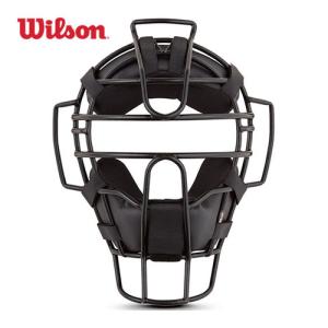 ウイルソン Wilson JSBB 軟式用フェイスマスク WTA6011RB ブラック ベースボール 軟式 審判用 防具  野球 審判用防具｜esports