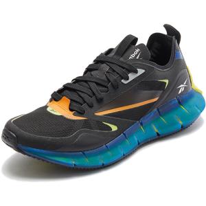 リーボック（Reebok） メンズ レディース ランニングシューズ ZIG Kinetica Horizon ブラック/ベクターブルー/プラウドピンク KZG97 FW5299 トレーニング
