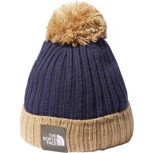 ノースフェイス（THE NORTH FACE） キッズ 帽子 ポンポンカプッチョ Kids’ Pom Pom Cappucho TNFネイビー2 NNJ41811 NN 子供 ニット帽 寒さ対策 アウトドア